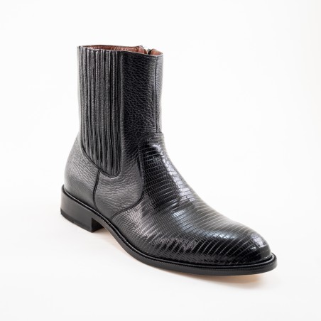 BOTIN LIZARD / VENADO ORIGINAL 86675RD CUERO A TONO WELT 3CM 17.5CM