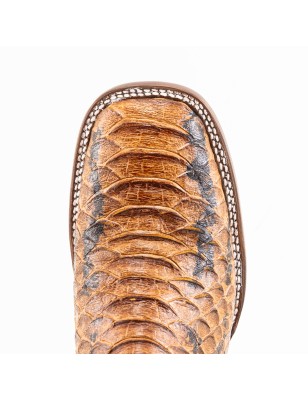 BOTA PITON JUMBO RUSTICO GRABADO 5100 51897 OMAR CUERO WELT 4CM 30CM