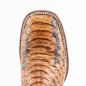 BOTA PITON JUMBO RUSTICO GRABADO 5100 51897 OMAR CUERO WELT 4CM 30CM