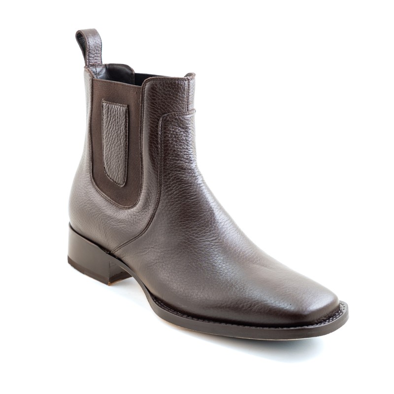 BOTIN VENADO 46501D CUERO & HULE A TONO WELT 3.5CM 15CM