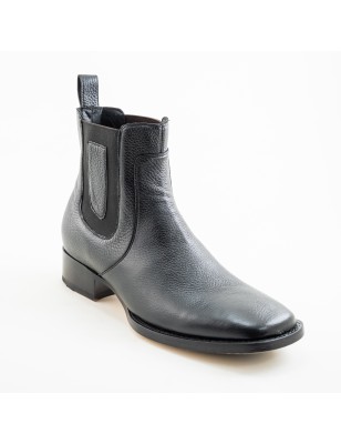 BOTIN VENADO 46501D CUERO & HULE A TONO WELT 3.5CM 15CM