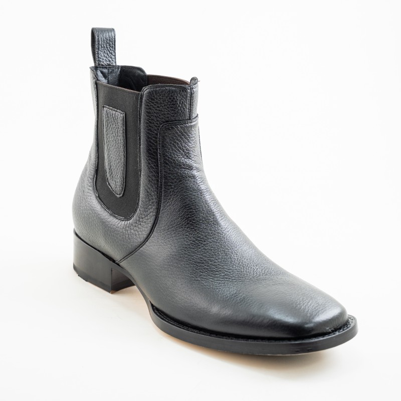 BOTIN VENADO 46501D CUERO & HULE A TONO WELT 3.5CM 15CM