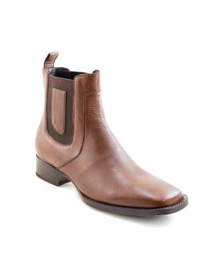 BOTIN VENADO 46501D CUERO & HULE A TONO WELT 3.5CM 15CM