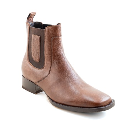 BOTIN VENADO 46501D CUERO & HULE A TONO WELT 3.5CM 15CM