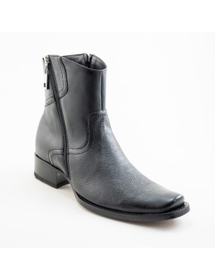 BOTIN VENADO/BECERRO 42606DB CUERO A TONO WELT 3.5CM 17.5CM