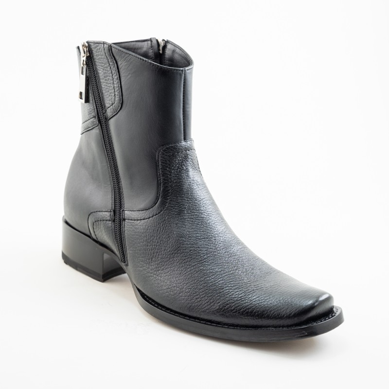 BOTIN VENADO/BECERRO 42606DB CUERO A TONO WELT 3.5CM 17.5CM