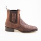 BOTIN TEJIDO GRASO 46501XN CUERO A TONO WELT 3.5CM 15CM