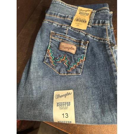 PANTALON 53524LG42 ALGODON & ELASTANO BOTA WESTERN BODY UP UNITALLA BAJA