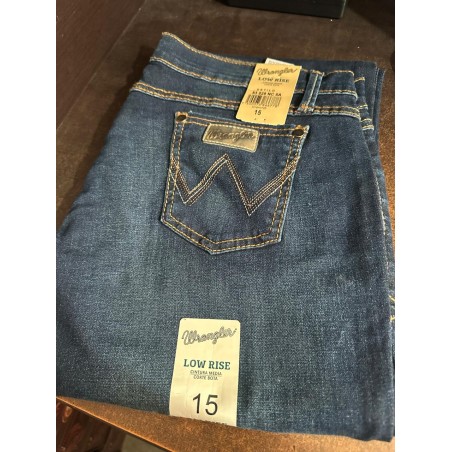 PANTALON 53528NC5A ALGODON & ELASTANO BOTA LOW RISE UNITALLA MEDIA