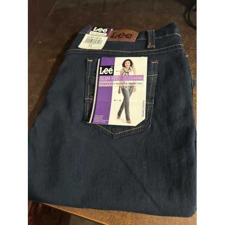PANTALON 03531NB42 ALGODON & POLIESTER & ELASTANO CLASICO SLIM FIT UNITALLA ALTA