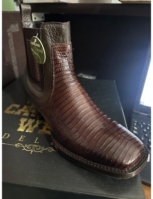 BOTIN LIZARD/DENVER 46501RV CUERO & HULE A TONO WELT 3.5CM 15CM