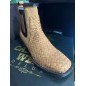 BOTIN TEJIDO GRASO 46501XN CUERO A TONO WELT 3.5CM 15CM