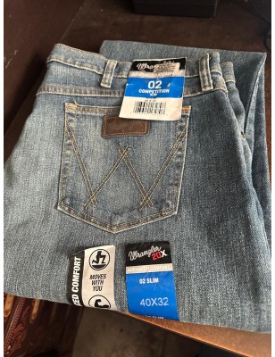 PANTALON 02MACBA MEZCLILLA SLIM 20X 32