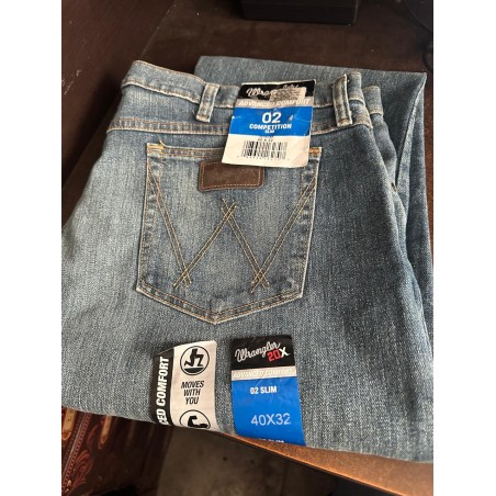 PANTALON 02MACBA MEZCLILLA SLIM 20X 32