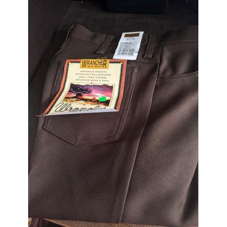 PANTALON 82BN POLIESTER BOOT JEANS WRANCHER 34