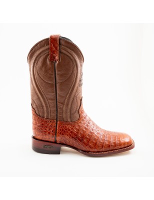 BOTA CAIMAN ORIGINAL SQUARE 00025WC C/INJERTO A TONO WELT 4CM 29CM