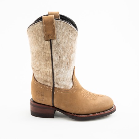 BOTA BUCK PELO TIJUANA CRIOLLITO HULE WELT 3.5CM 19CM