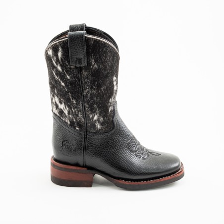 BOTA CAISSON SQUARE CRIOLLITO HULE WELT 3.5CM 19CM