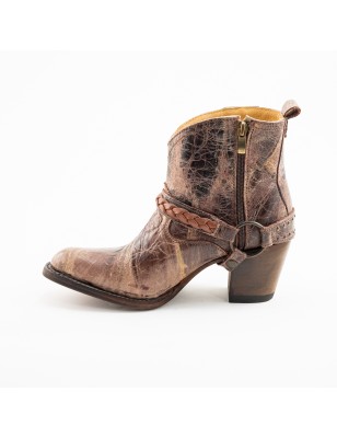 BOTIN CRATER 307-E13 CENTRO CUERO WELT 6.5CM 12 CM.