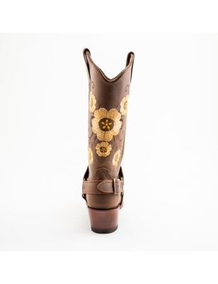 BOTA CRAZY 253-E7 CUERO WELT 5CM 32CM
