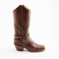 BOTA NAGA 253-5E4 CUERO WELT 6CM 30CM