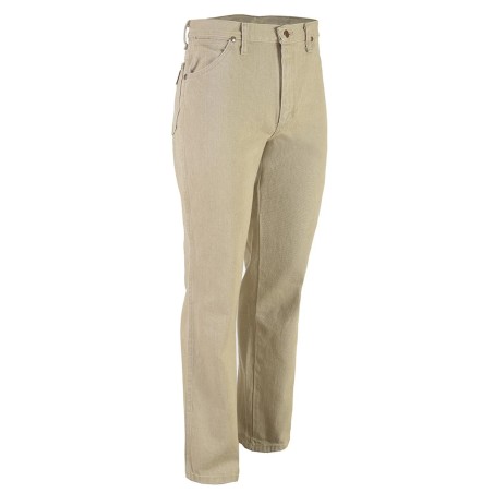 PANTALON 936TAN MEZCLILLA SLIM FIT COWBOY CUT LARGO 32