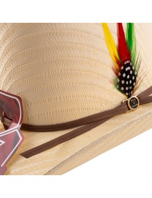 SOMBRERO PATRON TELAR 100X ORIGINAL LISO 9CM 16CM