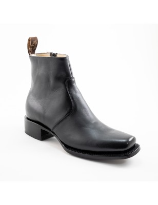 BOTIN ATANADO B. DENVER CUERO A TONO WELT 4CM 15CM