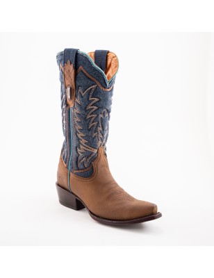 BOTA CRAZY WADB0078 CUERO A TONO WELT 4CM 30CM