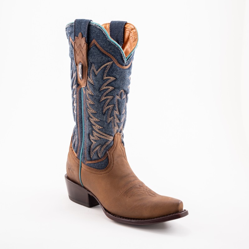 BOTA CRAZY WADB0078 CUERO A TONO WELT 4CM 30CM