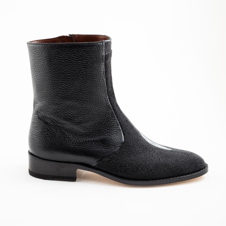 BOTIN MANTARRAYA / VENADO ORIGINAL 0941YV CUERO A TONO WELT 3CM 18CM