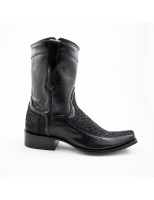 BOTA PITON NOBUCK ORIGINAL H-2D HAG578 N CUERO CENTRO WELT 4CM 25CM