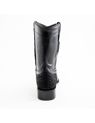 BOTA PITON NOBUCK ORIGINAL H-2D HAG578 N CUERO CENTRO WELT 4CM 25CM