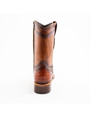 BOTA AVESTRUZ ORIGINAL H-2D HAG578 C CUERO CENTRO WELT 4CM 25CM