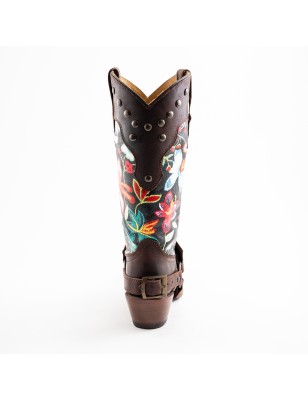 BOTA GRASSO 073-2R E7 CUERO CENTRO WELT 5.5CM 31CM