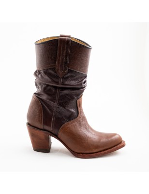 BOTA NAGA 312 CUERO CENTRO WELT 7CM 24CM