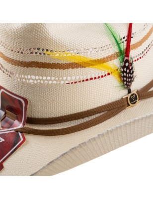 SOMBRERO RIDER BANGORA 50X ORIGINAL RANDADO 10.5CM 11CM