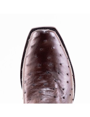 BOTA AVESTRUZ ORIGINAL RAMIRO - 2 MAT-15 MATHIEU 1942 CUERO TPU WELT 4CM 25CM