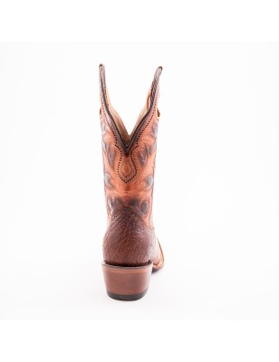 BOTA BULL HIDE COMANCHE H972 OV-127 OKLAHOMA CUERO CABALLOS WELT 5.5CM 30CM