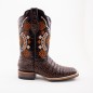 BOTA PECHO COCO BELLY TEXANA DOBLE VIDA NATURAL WELT 4CM 30CM