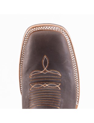 BOTA CRAZY TEXANA DOBLE VIDA NATURAL WELT 4CM 32CM