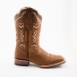 BOTA CRAZY TEXANA DOBLE VIDA NATURAL WELT 4CM 29.5CM