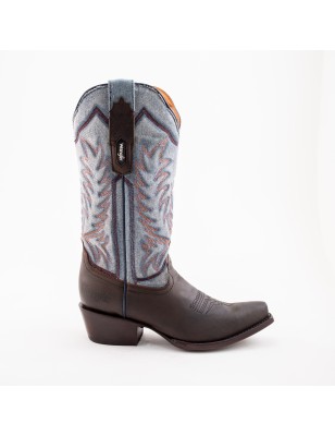 BOTA CRAZY WADB0077 CUERO A TONO WELT 4CM 30CM