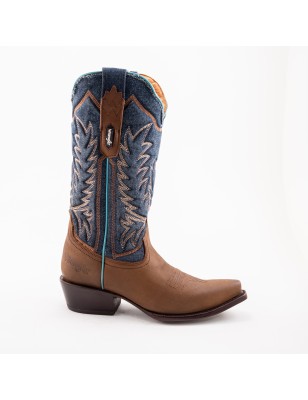 BOTA CRAZY WADB0078 CUERO A TONO WELT 4CM 30CM