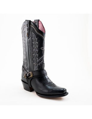 BOTA MONDELO 5006PD CAT-02 CATALINA CUERO ROSAS A TONO WELT 5CM 30CM