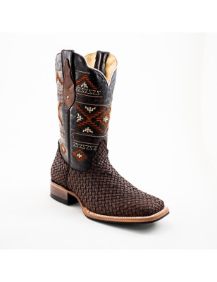 BOTA PETATILLO TEXANA DOBLE VIDA NATURAL WELT 4CM 30CM