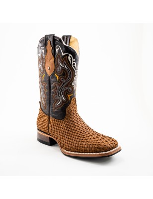 BOTA PETATILLO TEXANA DOBLE VIDA NATURAL WELT 4CM 30CM