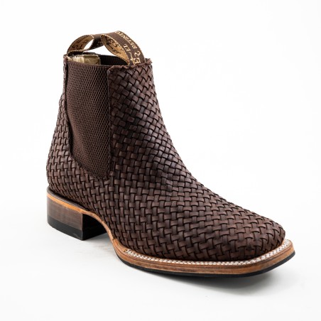 BOTIN PETATILLO TEXANA DOBLE VIDA NATURAL WELT 4CM 16CM