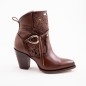 BOTIN RIO GRANDE MERINO 9001PD GIA-01 GIA CUERO ROSAS A TONO WELT 9CM 18CM