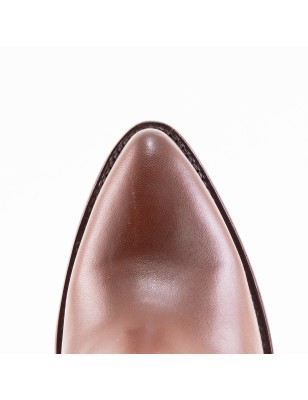 BOTIN RIO GRANDE MERINO 9001PD GIA-01 GIA CUERO ROSAS A TONO WELT 9CM 18CM